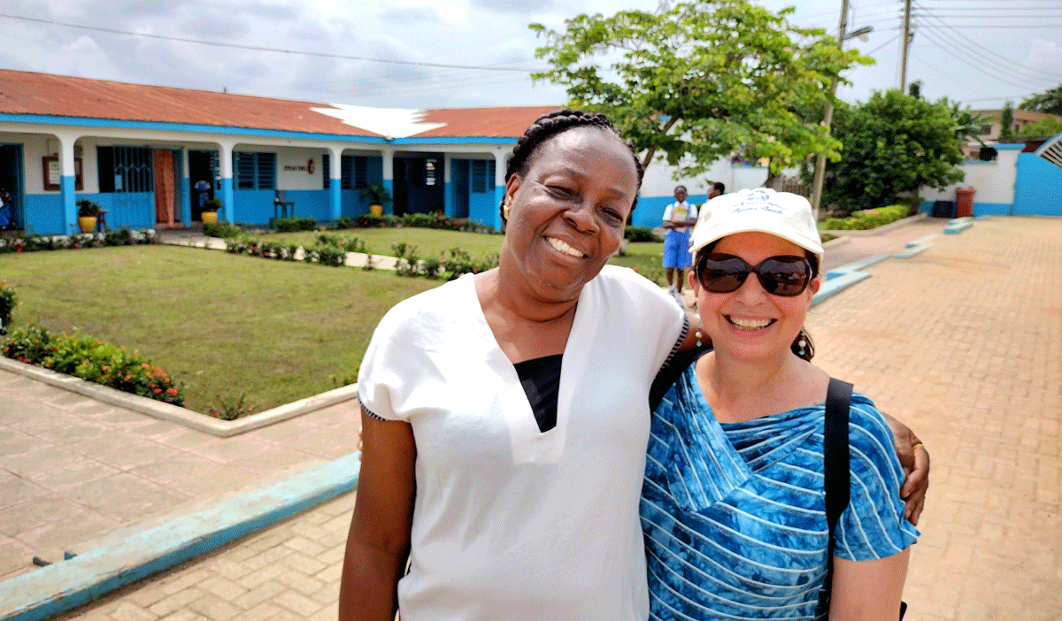 Longtime friends and ministry partners Mama Florence Mante and Mrs. Lisa Engdahl