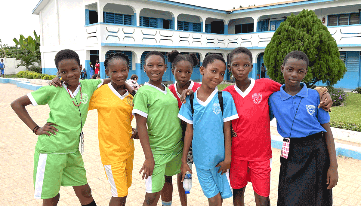 Students of Amazing Grace School